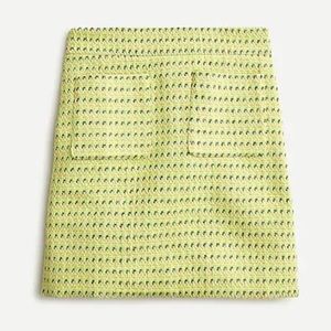 NWT J. Crew A-Line Mini Skirt in Piet Tweed Sz 6